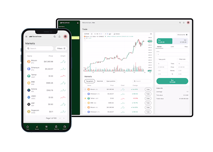Elevate Trader Platform Revamp