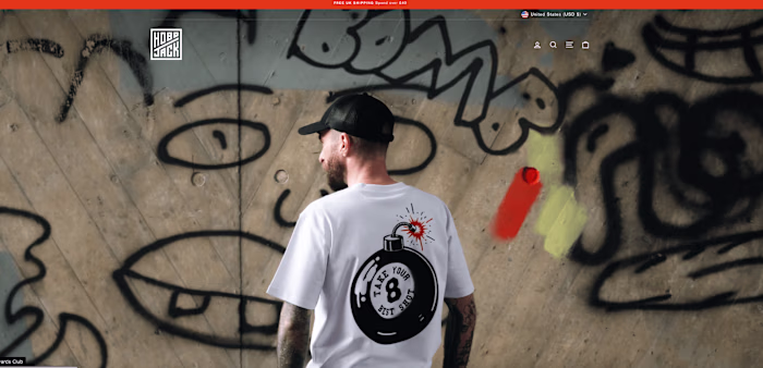 Shopify Store Redesign for Clothing Brand