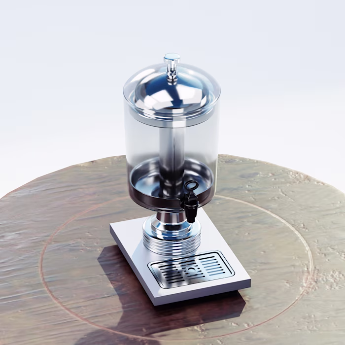 BEVERAGE DISPENSER 3D RENDERS