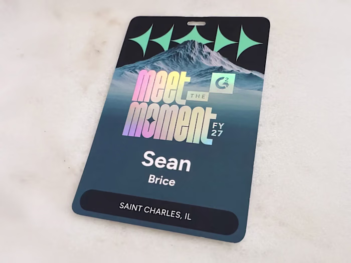 Environmental branding for a corporate