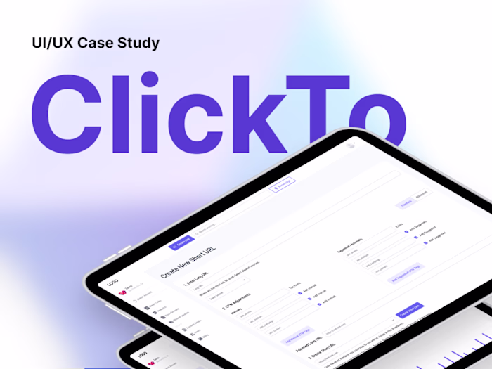 ClickTo Web App - UI/UX Case Study