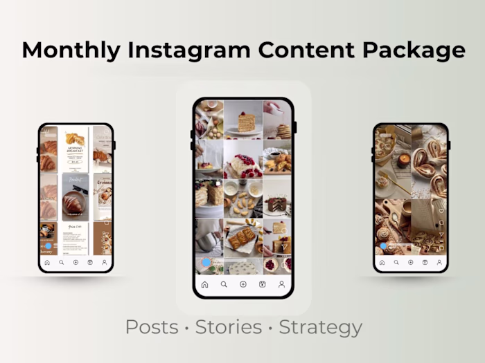 Monthly Instagram Content Package - Portfolio Sample