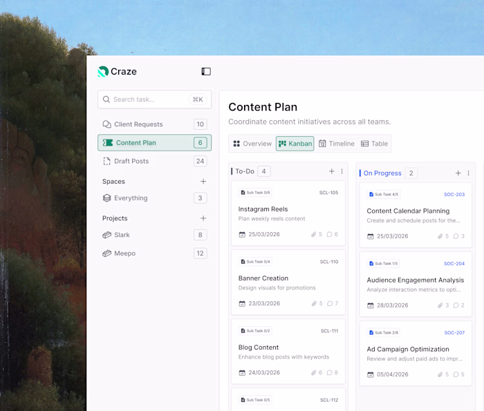 WIP Exploration Design Kanban for