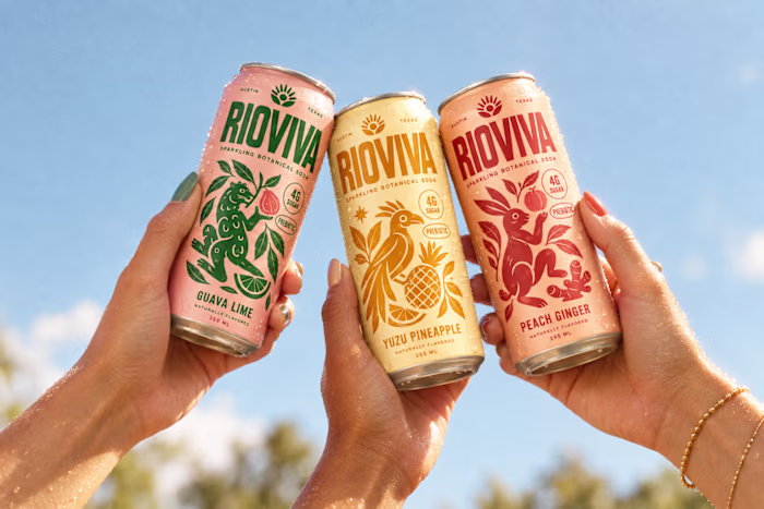 RIOVIVA Brand Identity and Packaging Design