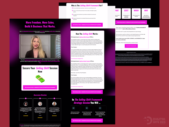 Your message deserves a funnel that sells it right 💼 A slee...