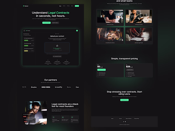 Lexra – AI Legal Assistant for Summarizing Contracts