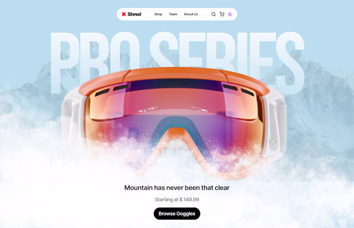 Just finished a landing page