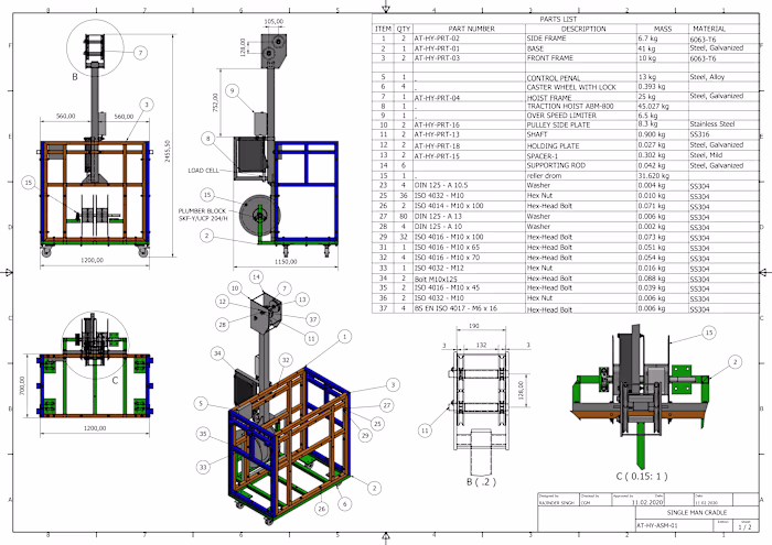 I will we offer 3d modeling and drafting services