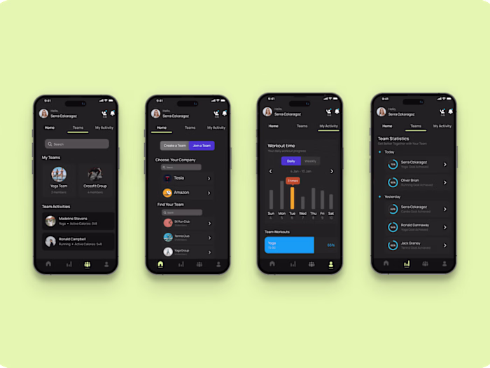 Physical Activity Tracker Mobile App