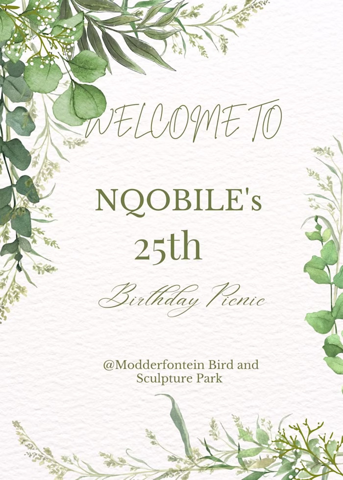 Birthday invitation