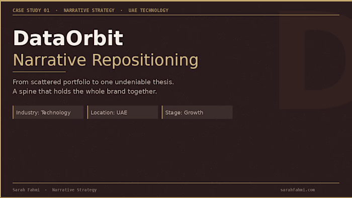 DataOrbit came to me with