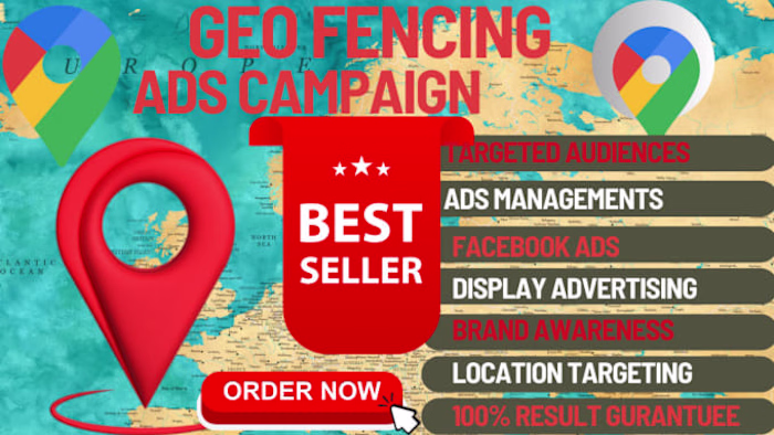 I will setup geofencing ads, audience targeting, geotargeting, …