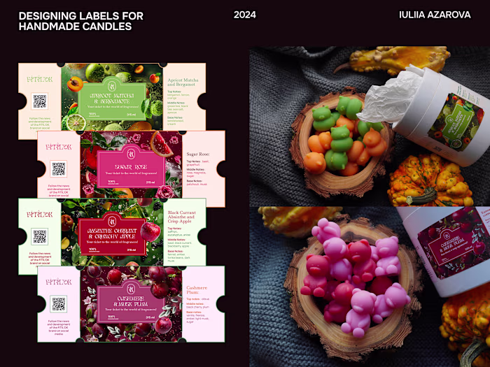 Unique Product Label and Packaging Design