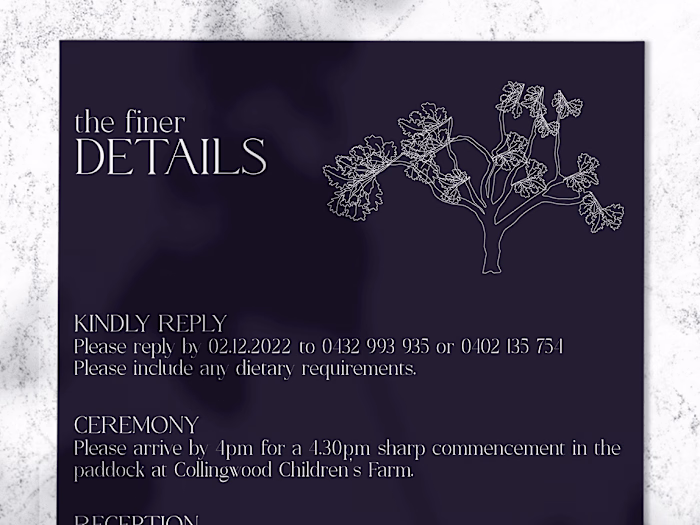 Wedding Stationery & Signage