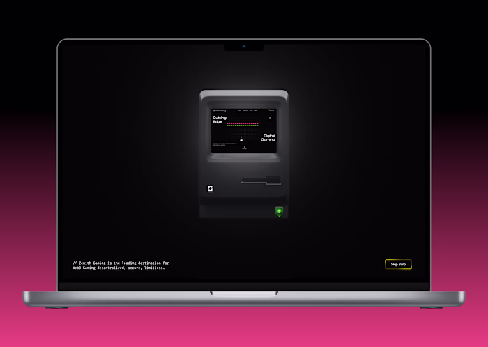 Web Design | Web3 Gaming Platform Design