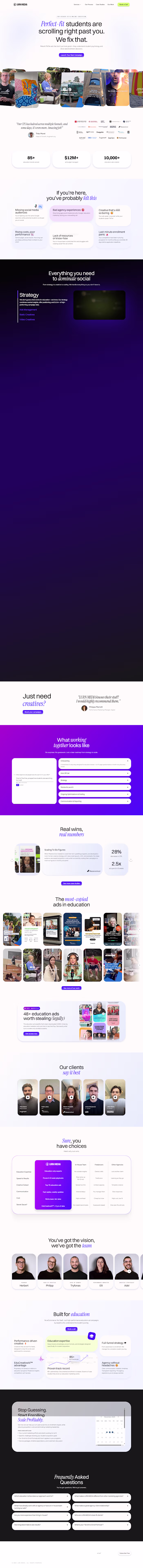 Website Development for LURN