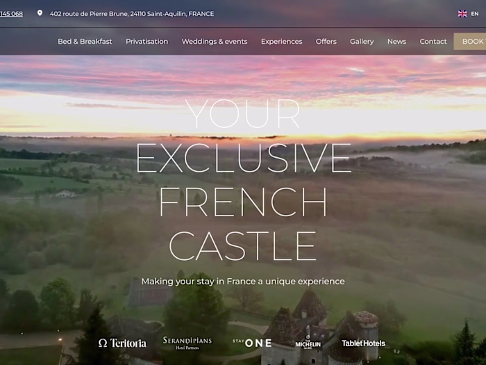 Chateau de Belet | Luxurious Castle Rental in Dordogne, France