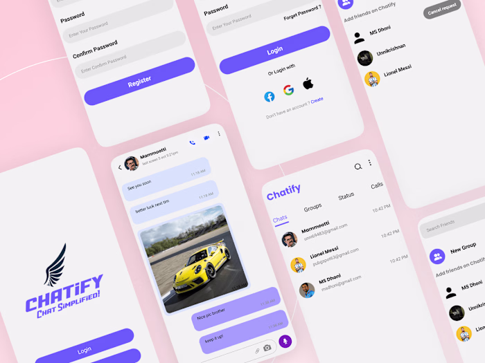 Chatify - Chat App Android and IOS