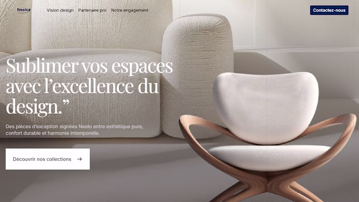Worked on Nesto, a french