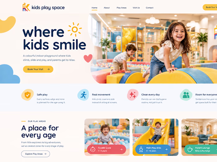 Kids play space Branding