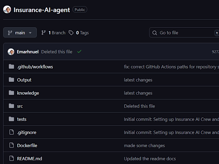 I built a production Insurance AI Agent (https://github.com/...