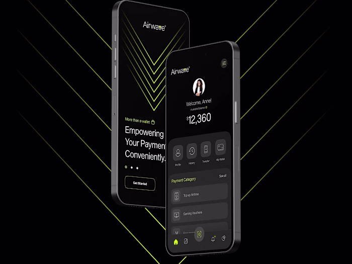 Airwave | Mobile App Design | Fintech | UI/UX 