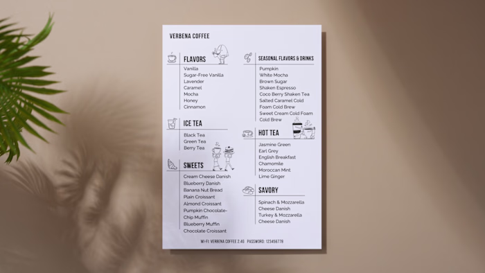 I partnered with Verbena Coffee to create a mix of product p...