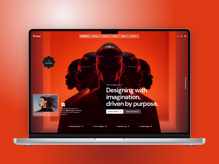 Orisa — Creative Agency Portfolio Website