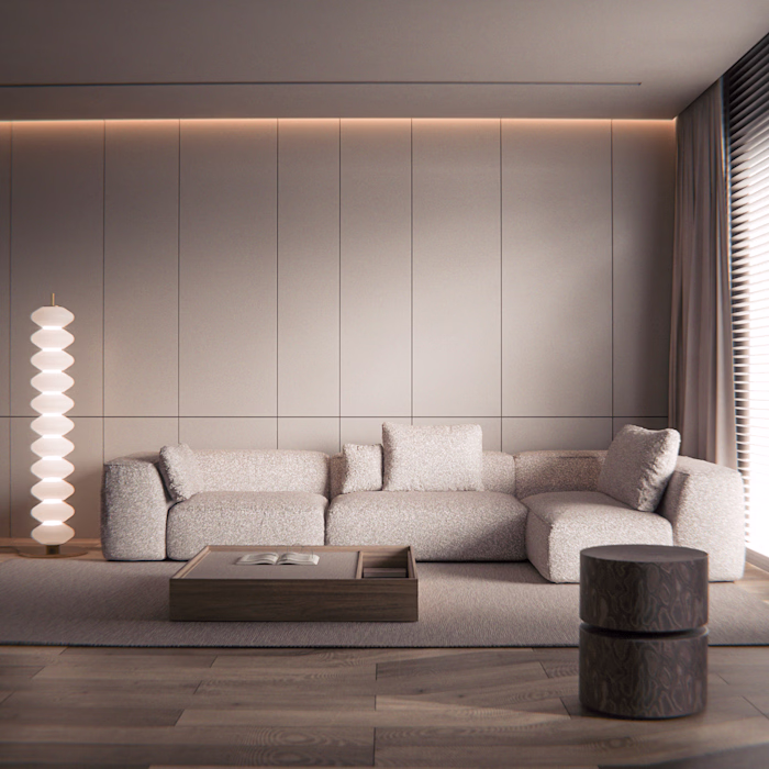 Minimalistic apartment