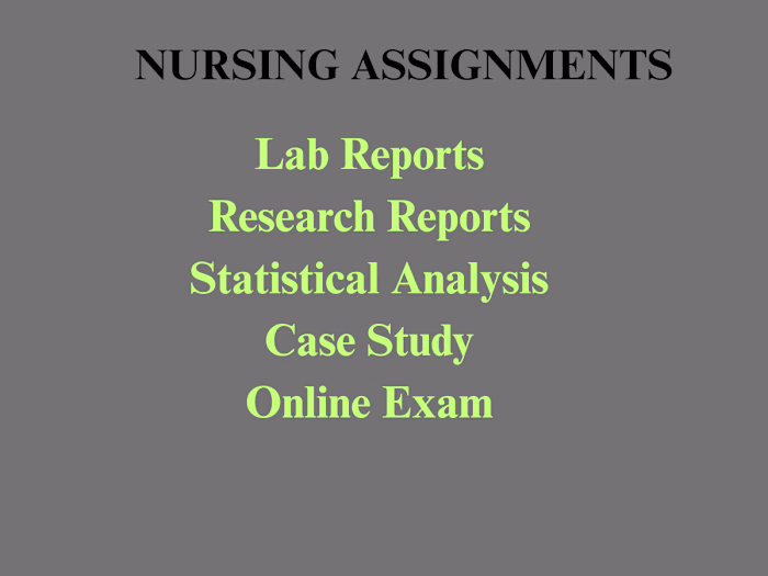 Nursing Assignments writing services for
