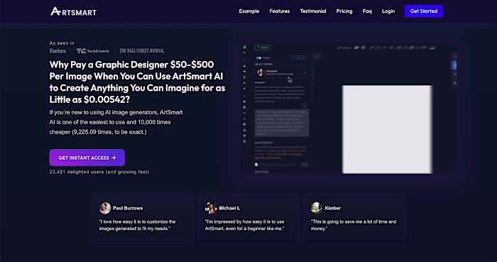 Development of AI Image Generation Platform for Artsmart.ai
