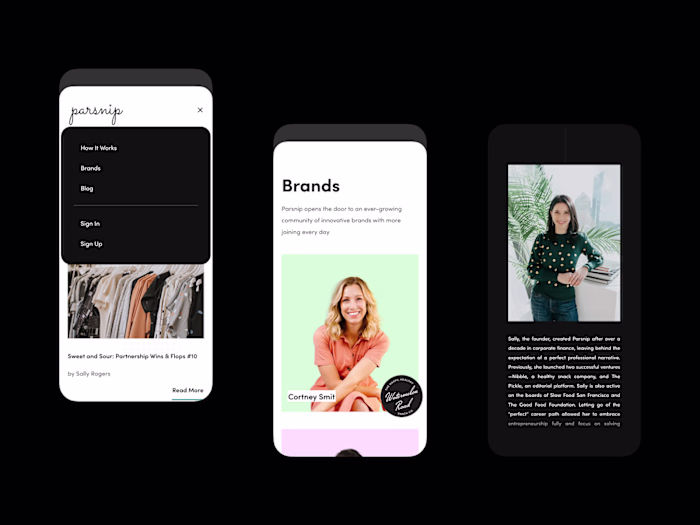 SaaS Landing Website