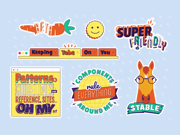 Design System Stickers
