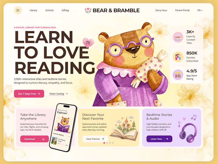 Bear & Bramble – Kids