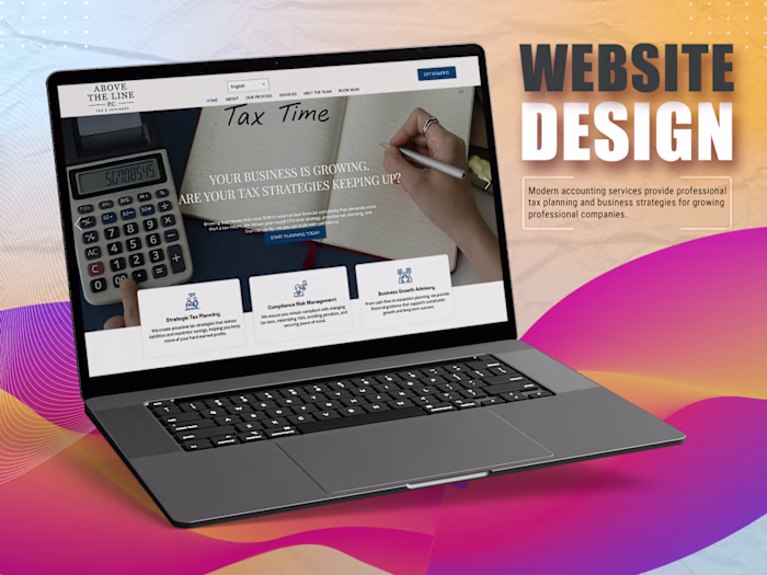 Development of Professional Accounting Firm Website