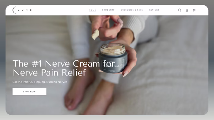 Shopify E-commerce Website Redesign for Lune USA