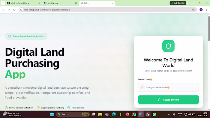 Developed a full-stack web application