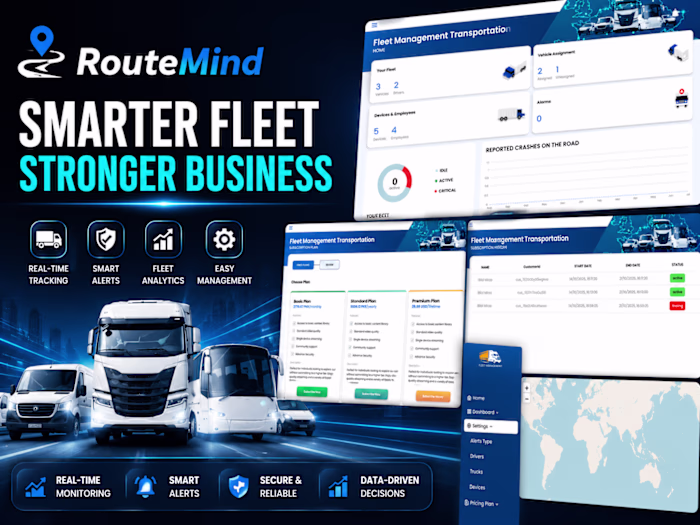 RouteMind is a multi-tenant fleet
