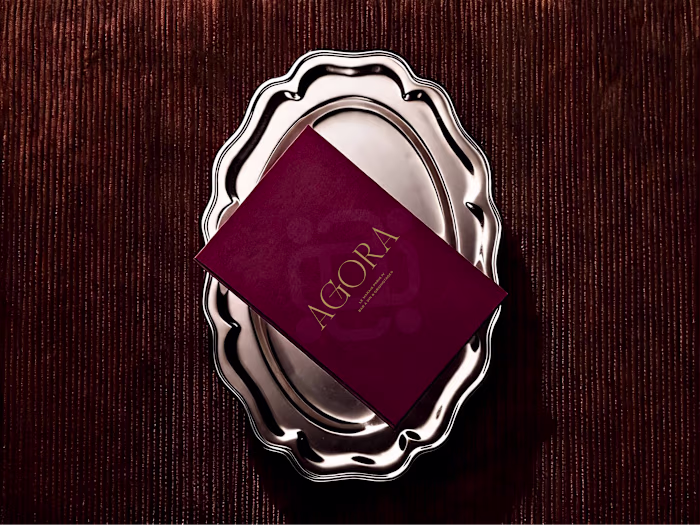 Brand Identity for AGORA · Parisian Wine Bar