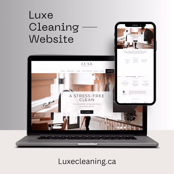 Cleaning Website