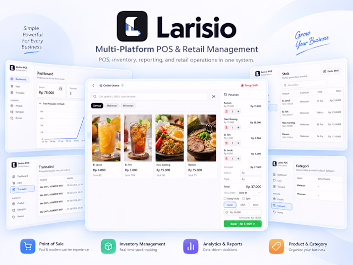 Larisio — Multi-Platform POS &