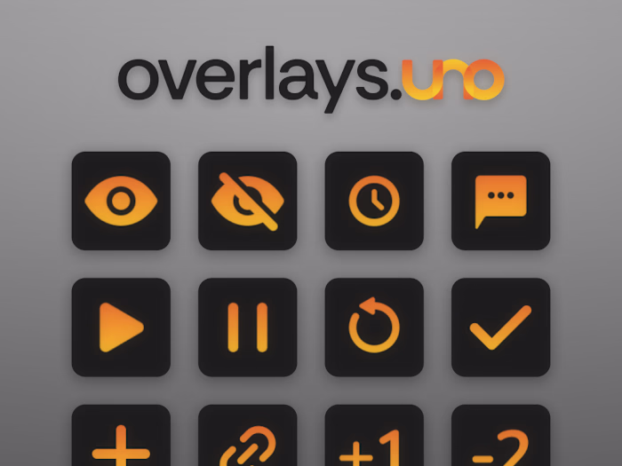 Overlays.uno Stream Deck Icon Pack