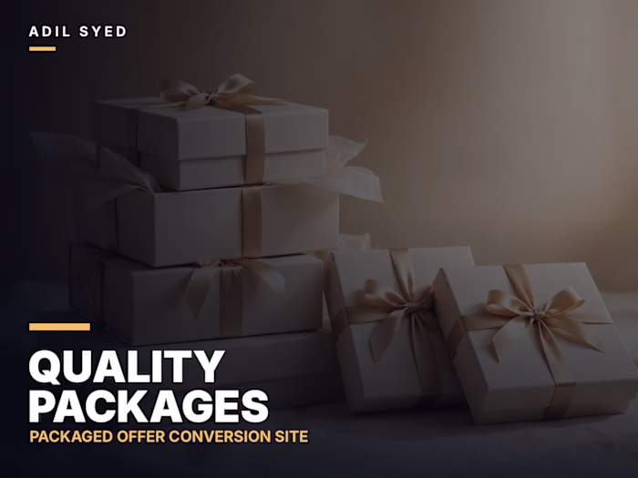 Quality Packages