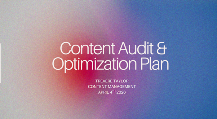 Content Evolution: A Data-Backed Rebrand & Audit