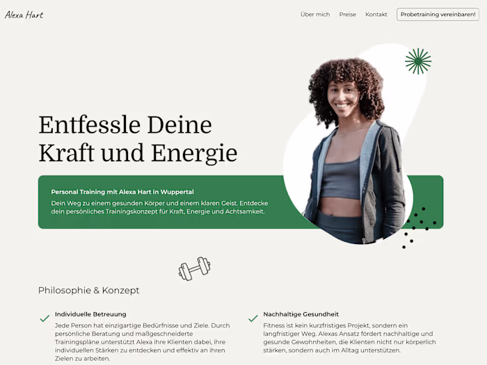 Alexa Hart (Demo) - Personal Training/Health & Wellness