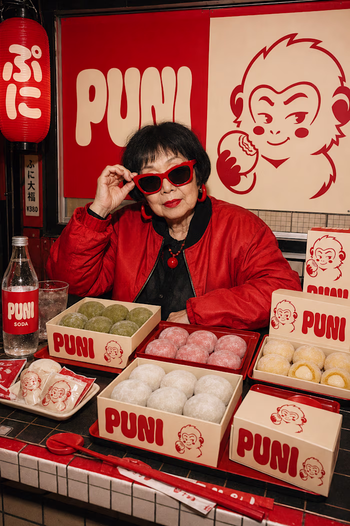 PUNI Mochi Bar — Brand Identity Concept