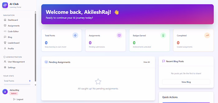 Class Assignment App