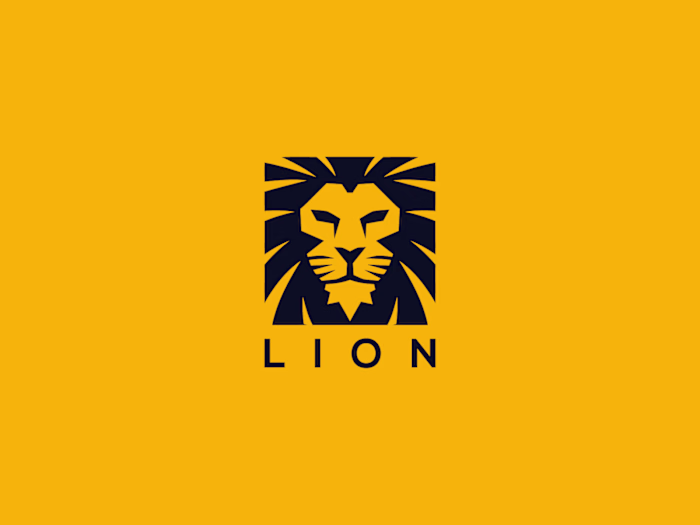Lion Vector Logo Available For