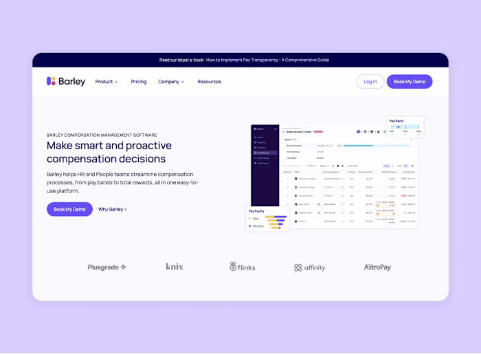 Barley Homepage Positioning and Redesign