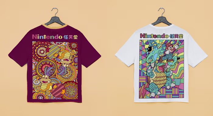Illustrating Original Nintendo Character Designs for Merch